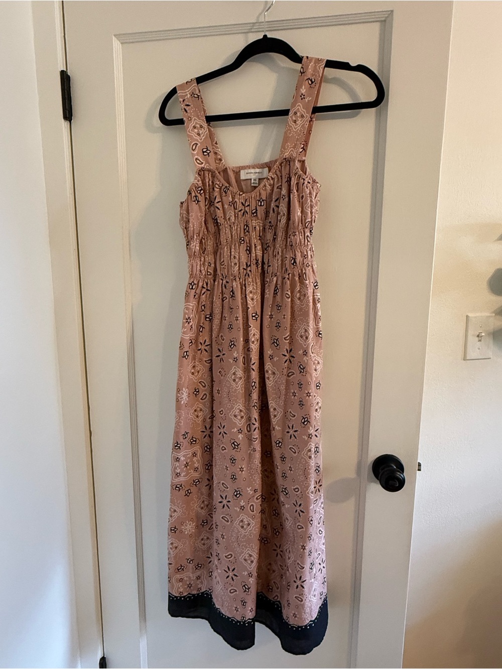 Banana Republic Dusty Rose Printed Maxi Dress
